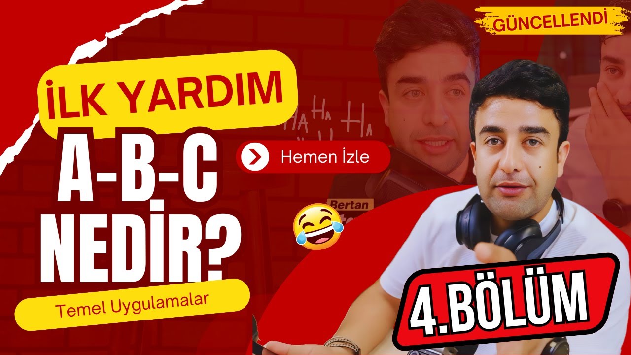 İlk Yardım ABC'si: Havayolu, Solunum ve Dolaşım Değerlendirmesi [ Ehliyet Dersleri ]