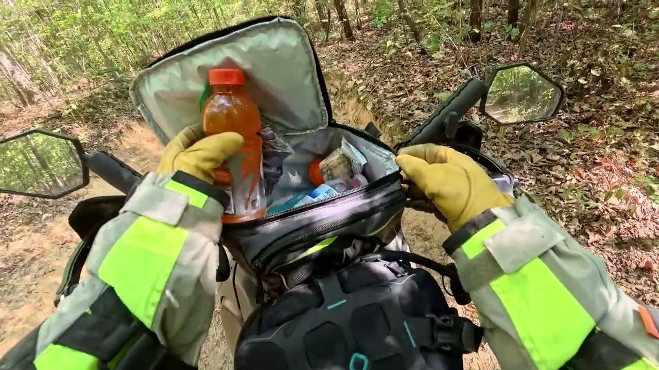 LBL with Gunny :  Tenere 700, Kove 800 and a DR650 playing around on LBL dirt roads