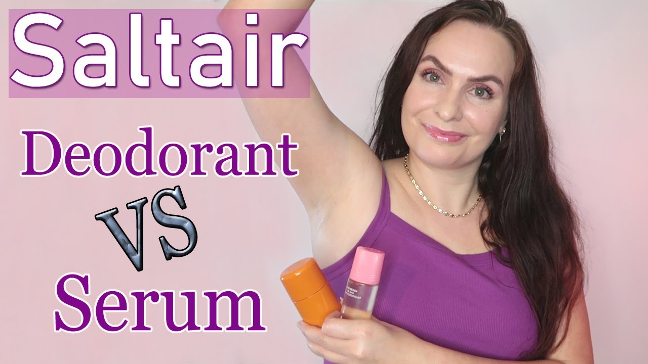 Do Natural Deodorants Work? NEW Saltair AHA Serum Roll-On vs Skincare Deodorant | Full Review
