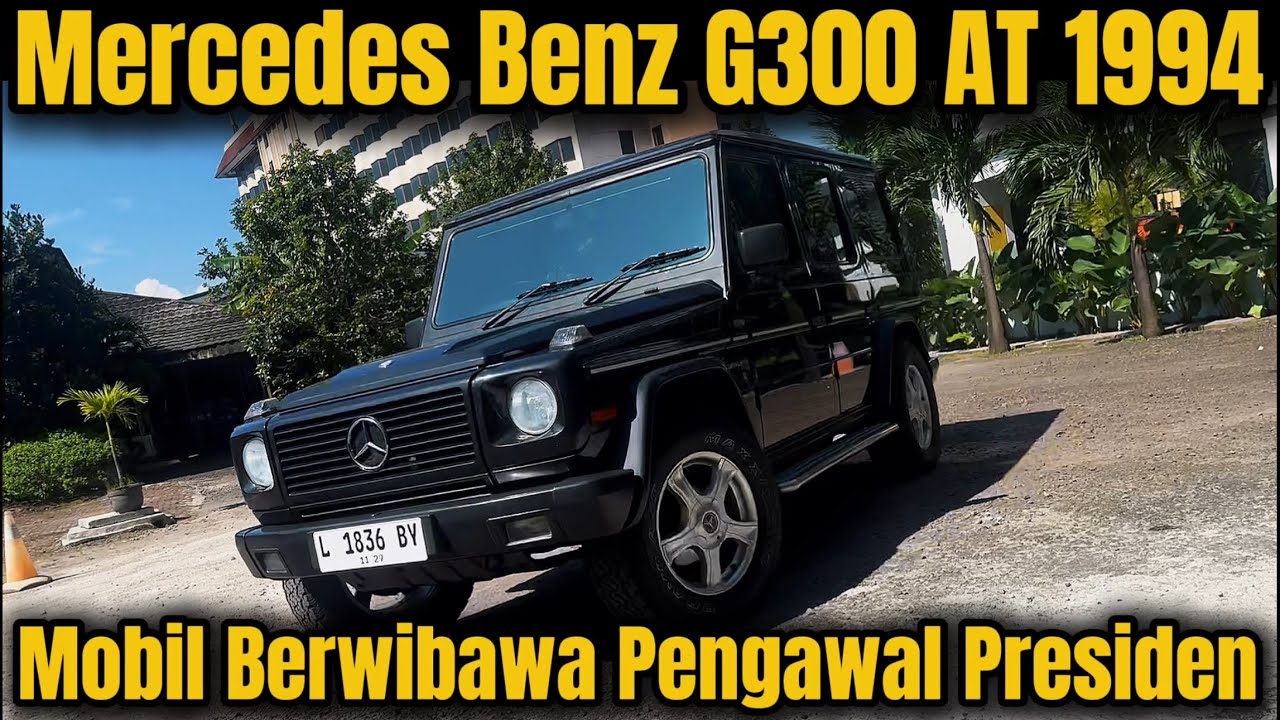 Mercy G300 AT 1994‼️Mobil Pengawal Kepresidenan Dijamannya‼️Tampilan Berwibawa Tampan Berkelas‼️