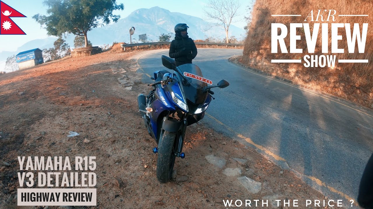 Yamaha R15 V3 : Ride Review | Best Beginner Sportsbike in Nepal ?| Highway/Offroad Test