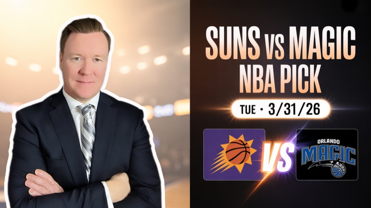 Phoenix Suns vs Orlando Magic &ndash; NBA Pick l Tuesday 3/31/26 l Vernon&rsquo;s Best Bets, Picks & Predictions