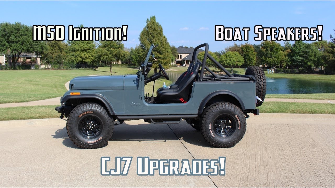 Jeep CJ Gets Electronic Upgrades!