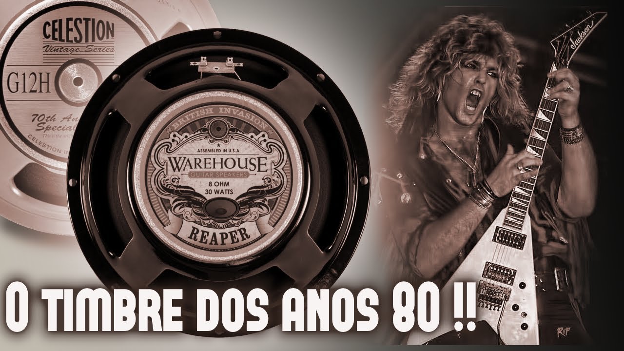 O Timbre dos Anos 80 Hair Metal !!