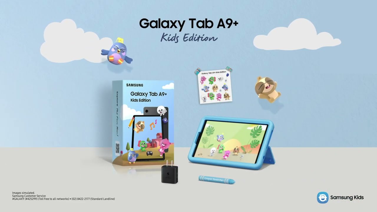 School's out, but learning never stops with the new Galaxy Tab A9+ Kids Edition! | Samsung