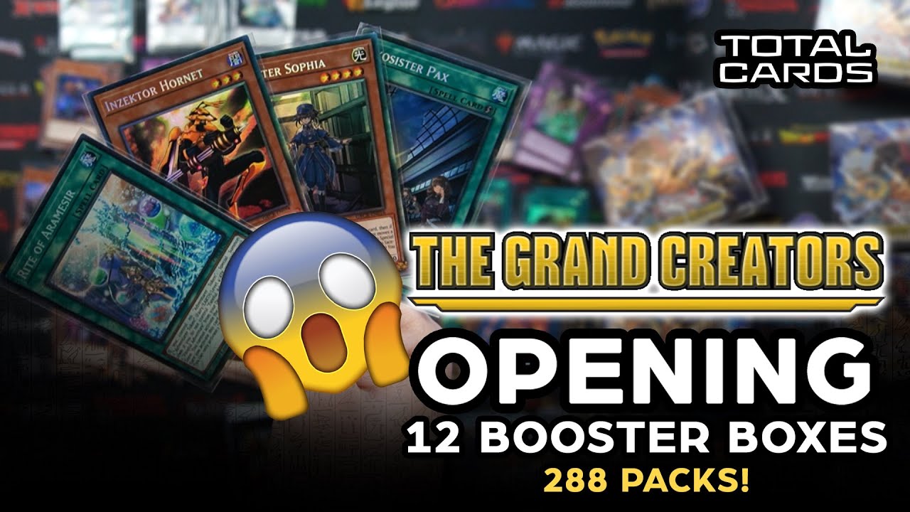 *COLLECTOR'S RARES* Opening 12 The Grand Creators Booster Boxes - Totalcards.net