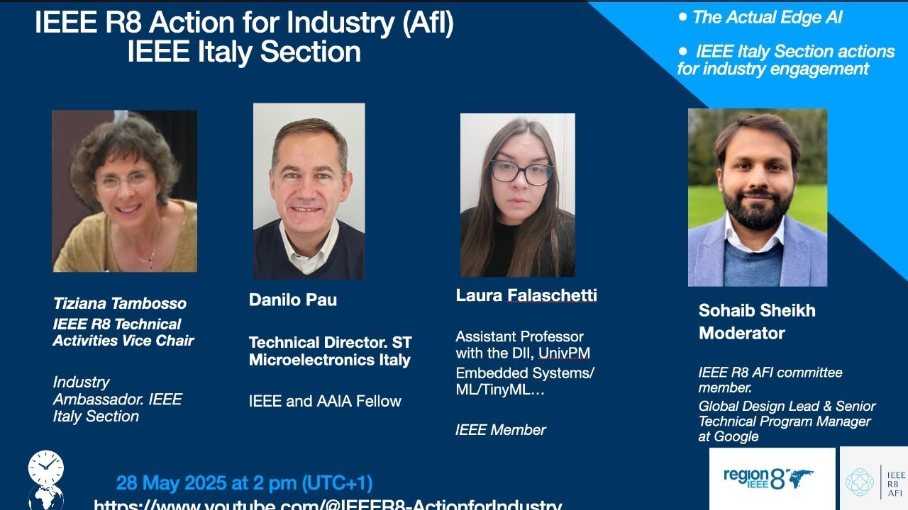 IEEE R8 Action for industry Webinar - Italy Section