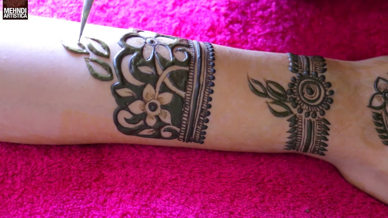 Easy & amazing mehndi designs for beginners || Very simple innovative henna art mehendi design hand