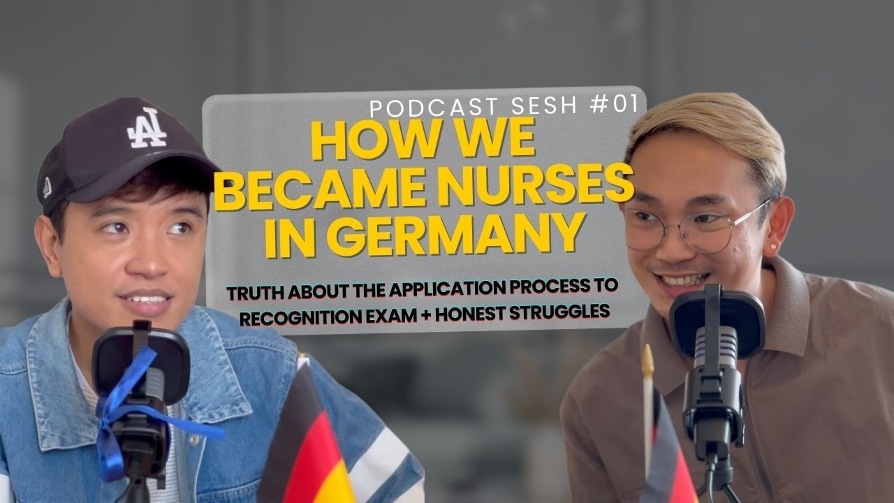 JOURNEY AS PINOY NURSES IN GERMANY | German Language, Visa Processing & Recognition Exam | S1E01