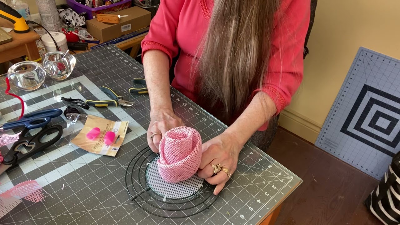 Tudee’s Wreaths Rose flower tutorial @sylvifournier