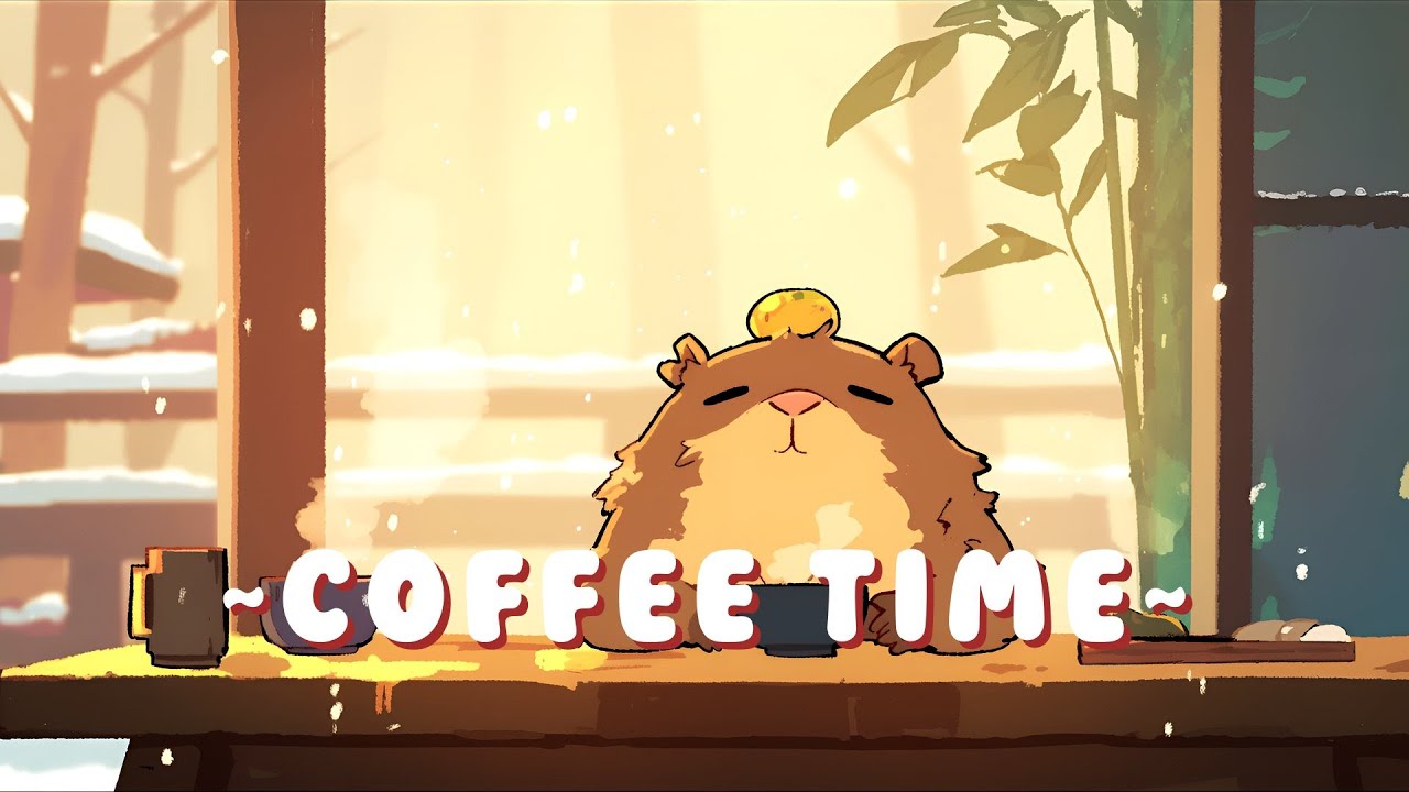 [Full Hour] Lofi Capybara Radio | Relaxing Jazz Hop Collection 🦫 🌙 📖 | High Quality