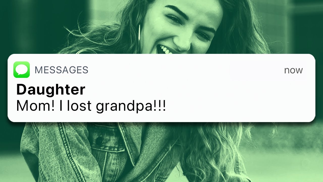 WE CAN'T FIND GRANDPA