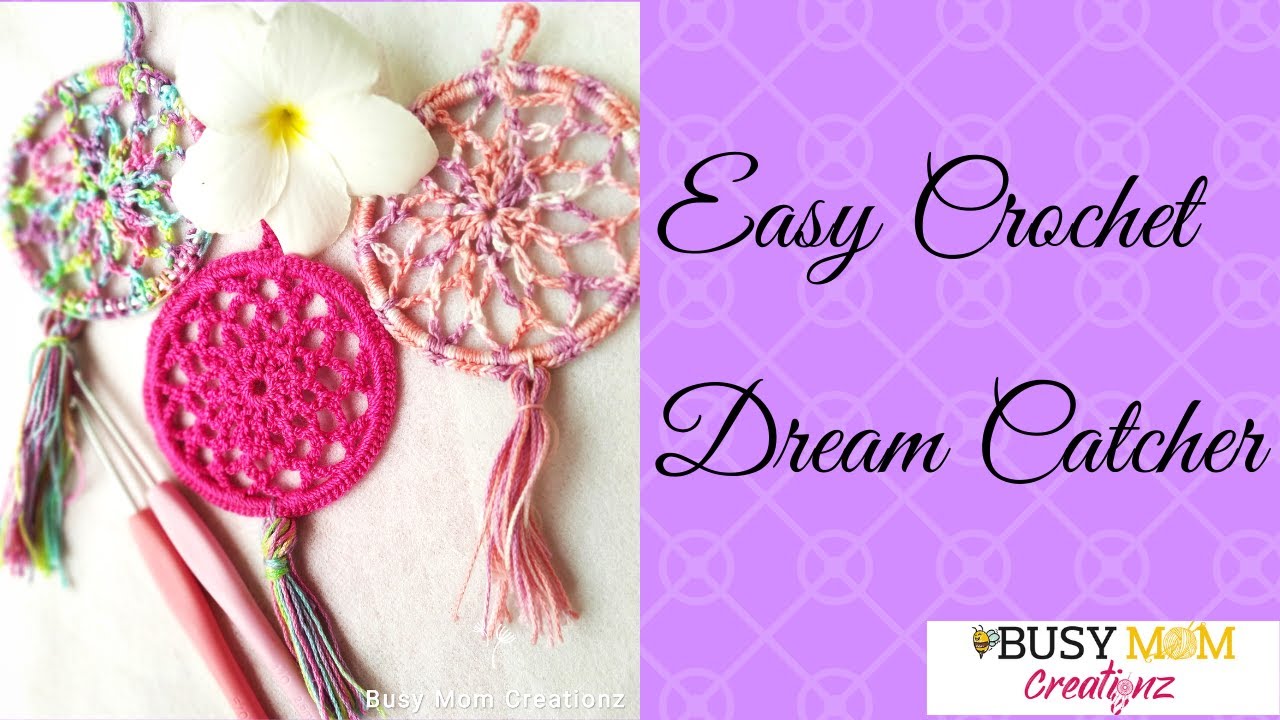 Easy Crochet Dream Catcher For Beginners