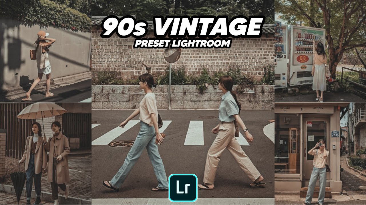 50+ PRESET LIGHTROOM 90s VINTAGE | VINTAGE PRESET | LIGHTROOM TUTORIAL