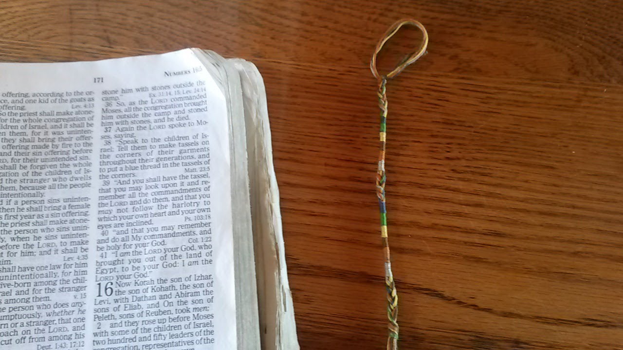How to make a Tzitzit (Tassel)