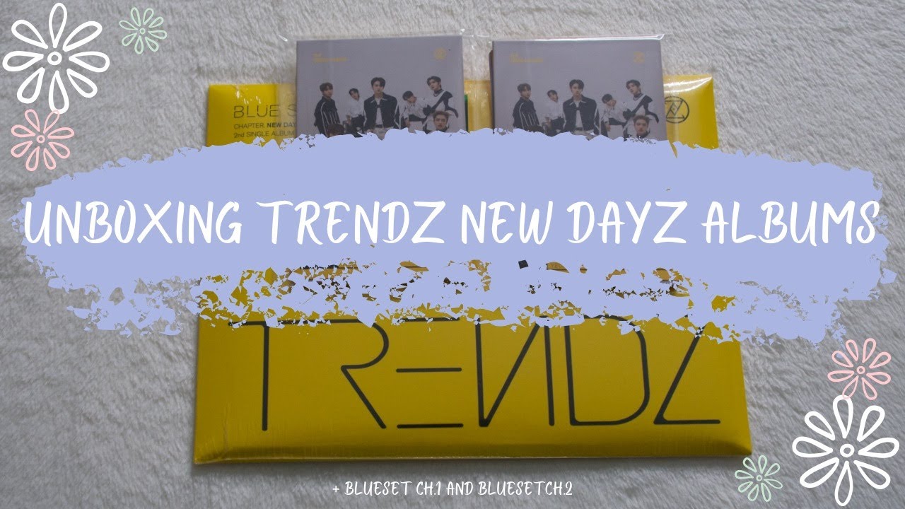 ❊ Unboxing Trendz New Dayz albums | 트렌드지