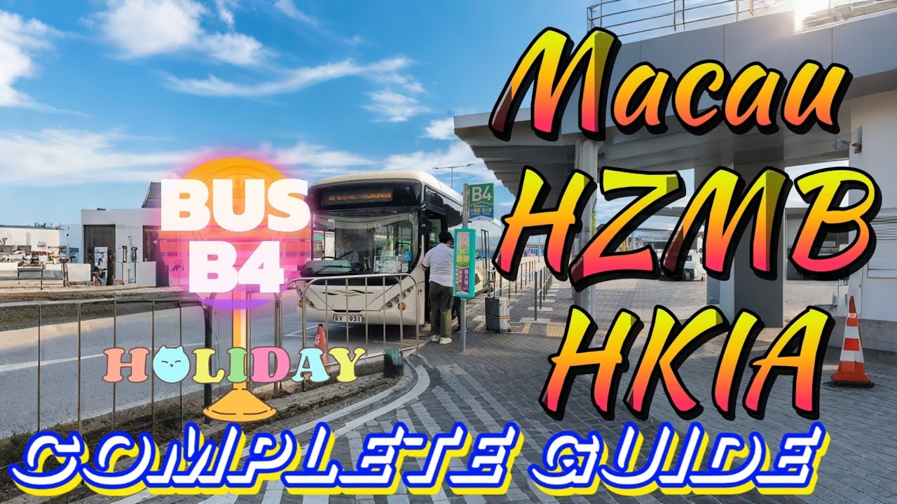 How to travel from Macau to Hong Kong Airport by Bus or Vice Versa