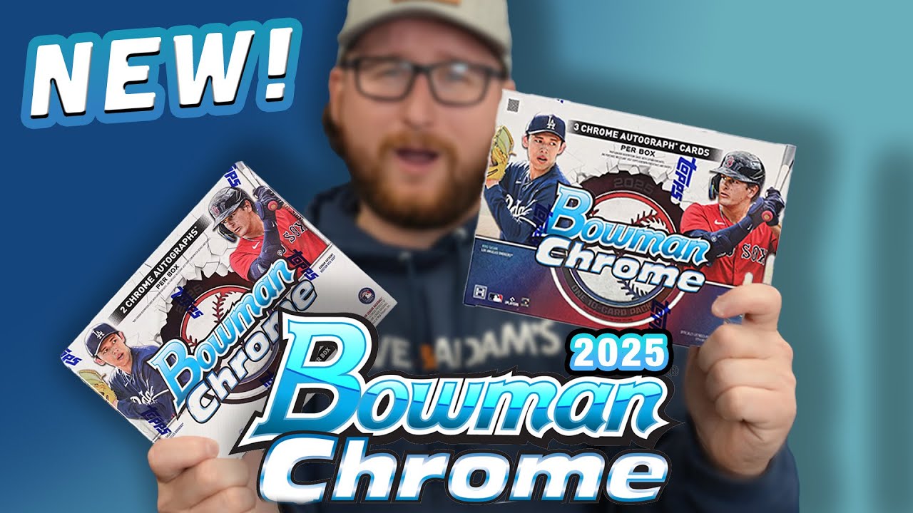 Бейсбол BOWMAN CHROME 2025: Breaker Delight против хобби 🔥