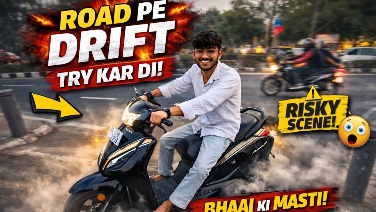 “Ye Kya Kar Diya Bhai Ne 😨 | Drift Try On Road!”