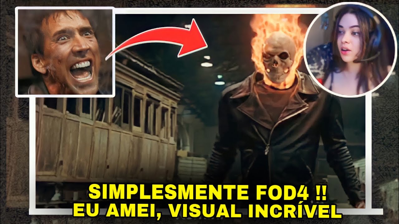JHONY BLAZE SE TRANSFORMANDO EM MOTOQUEIRO FANTASMA PELA PRIMEIRA VEZ | REACT