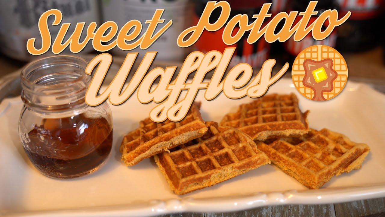 Making Protein-Packed Sweet Potato Waffles | Tiger Fitness