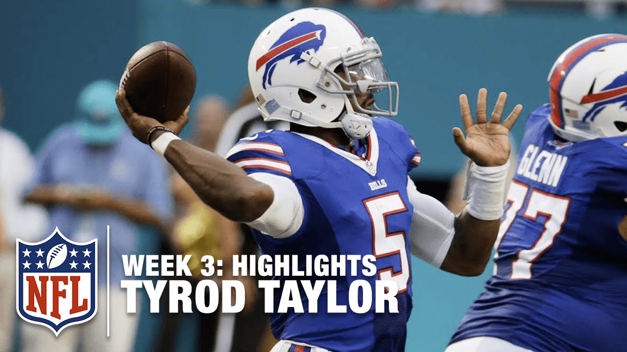 Tyrod Taylor Highlights (Week 3) | Bills vs. Dolphins | NFL