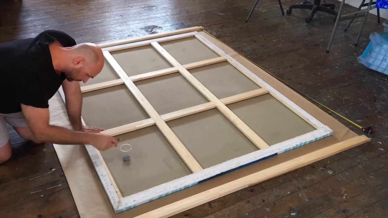 Tuto : Rouler et expédier un tableau de 2 m dans un tube.