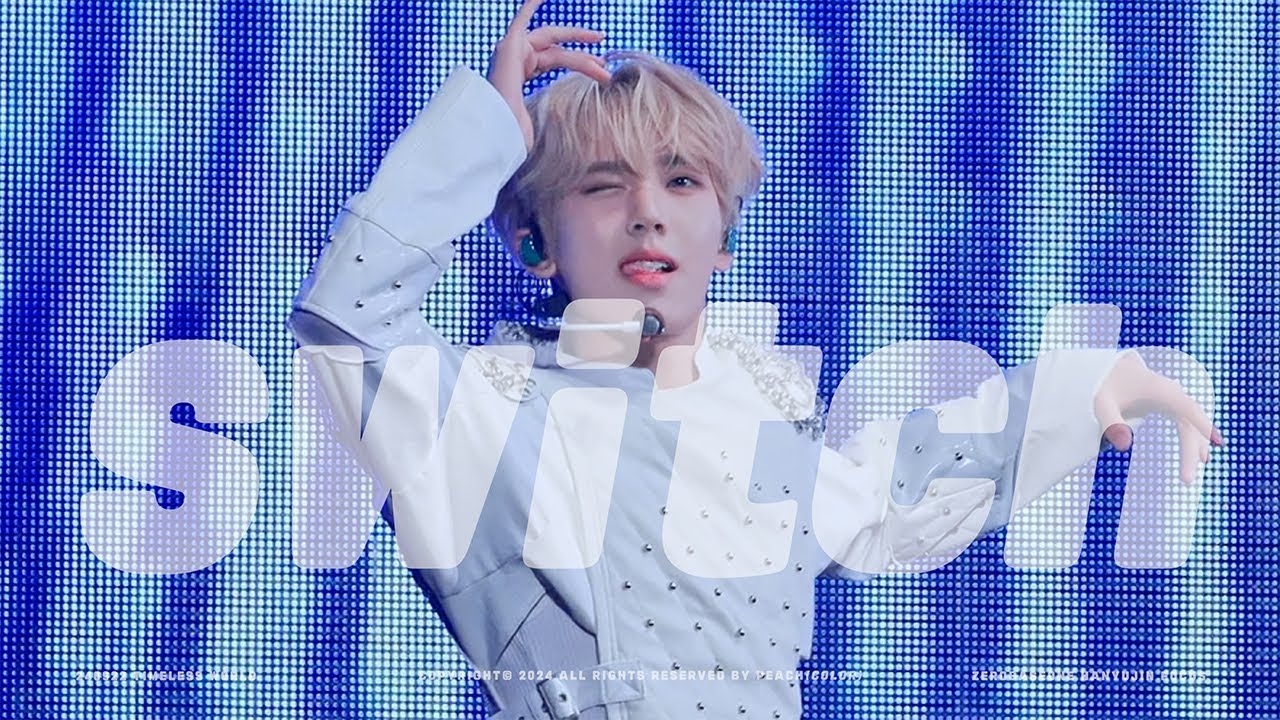 [4K] 240922 SWITCH | TIMELESS WORLD 한유진 직캠 ZEROBASEONE HAN YUJIN FOCUS