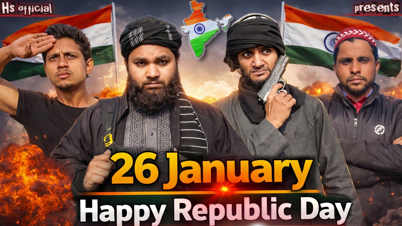 26 January || Happy Republic Day || Hs Official || HSO ||Hafiz ji Angara 