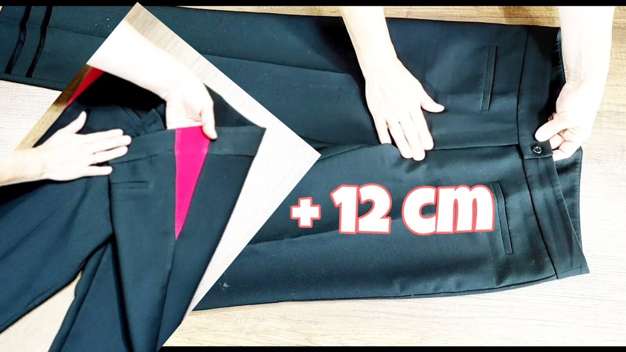 Хитрость, чтобы увеличить брюки / КАК РАСШИРИТЬ БРЮКИ / Самый простой способ