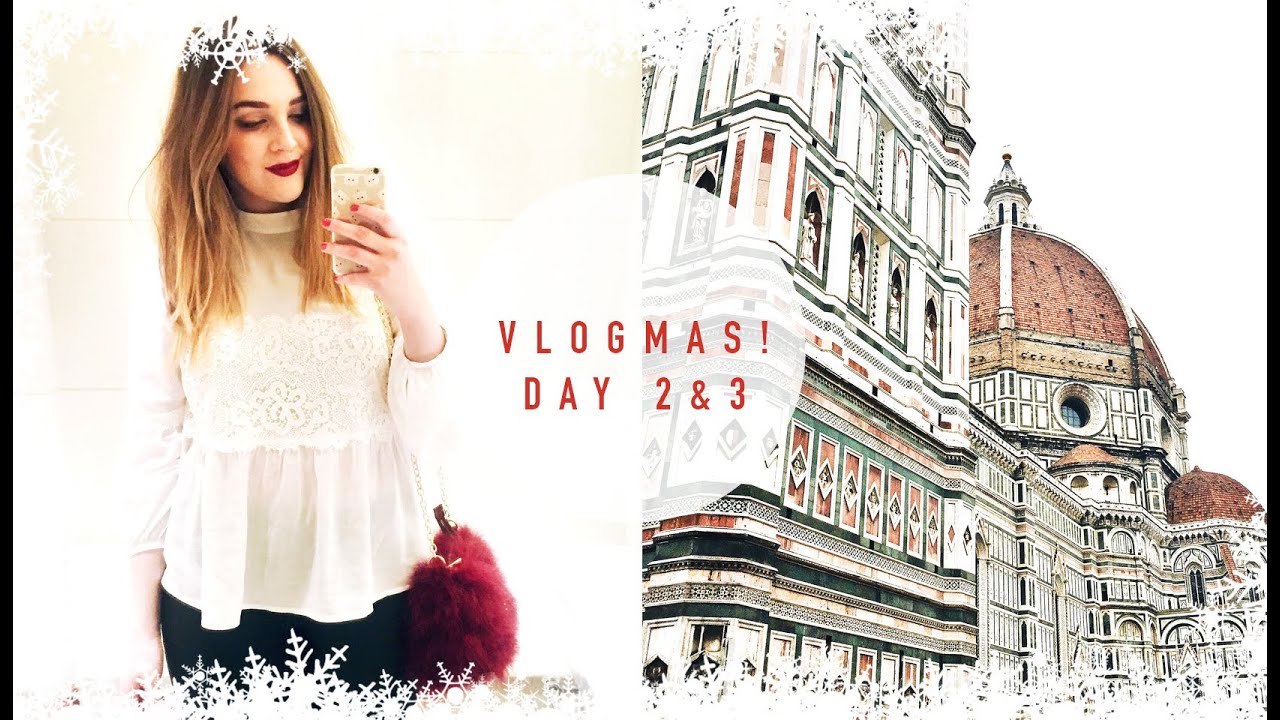 FLYING TO ITALY & EXPLORING FLORENCE | VLOGMAS DAY 2 & 3 | #ICOVETVLOGMAS