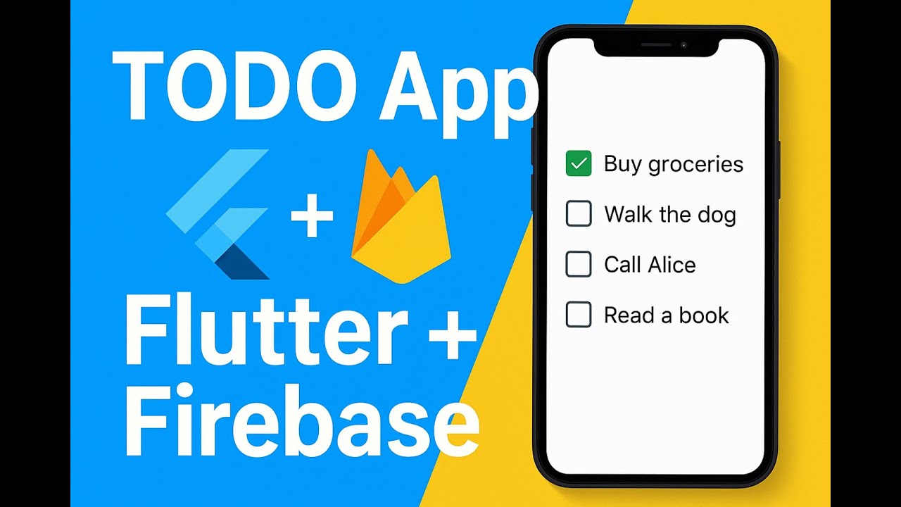 Flutter + Firebase TODO App | Easy CRUD Tutorial (Firestore)