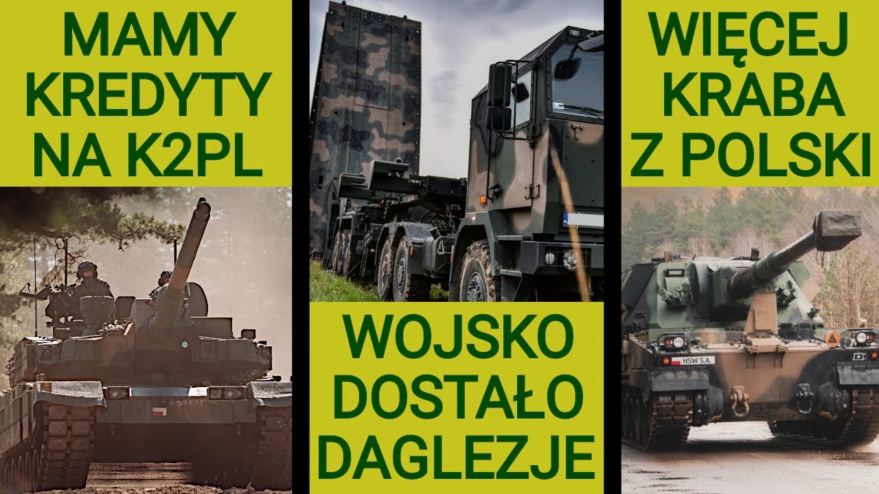 Więcej Kraba z Polski, wojsko otrzymało mosty MS-20 Daglezje, kredyty na K2PL: WOJSKOWE NEWSY #350