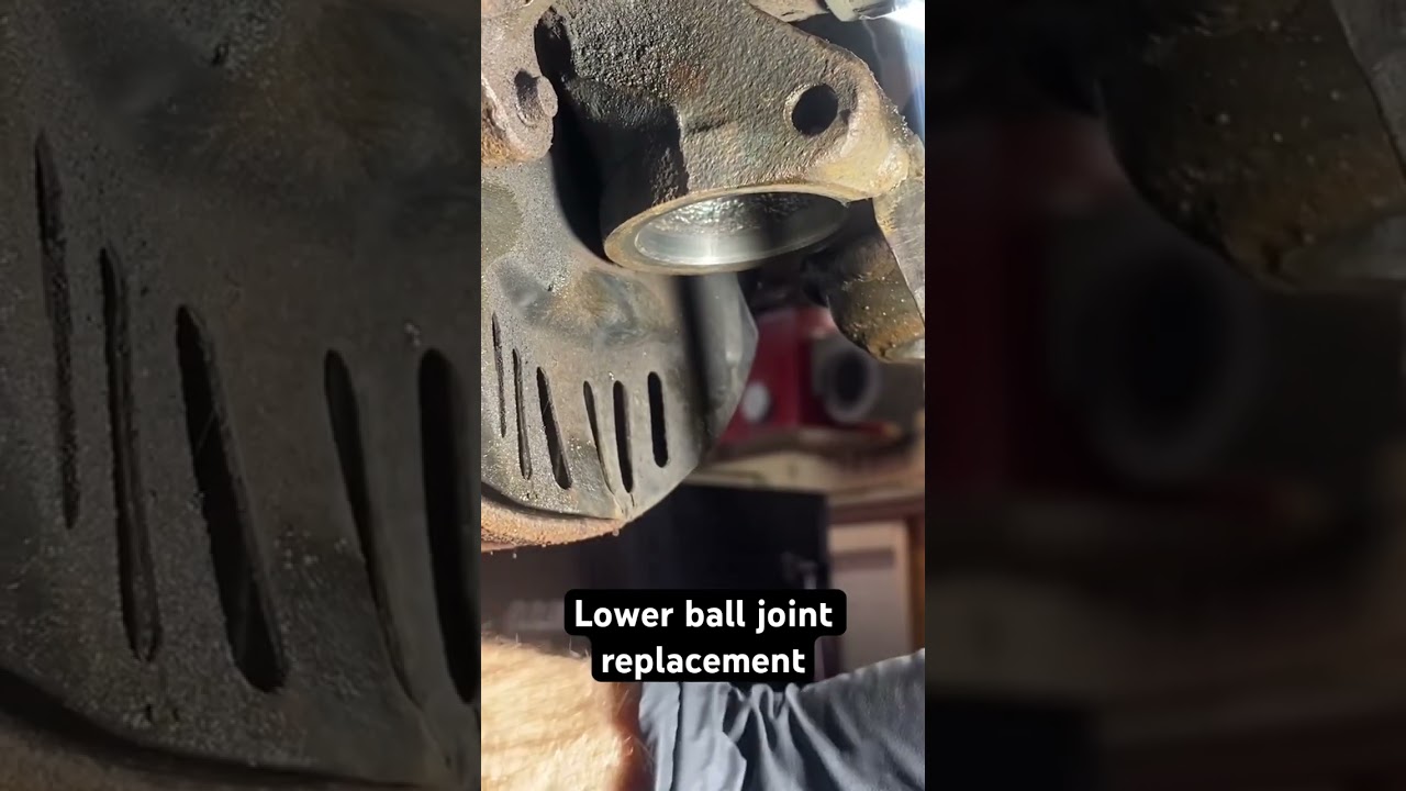 Replacing Subaru ball joints in minutes