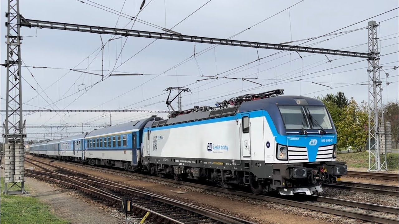 🇨🇿 Vlaky/Trains Otrokovice & Tlumačov 20.10.23