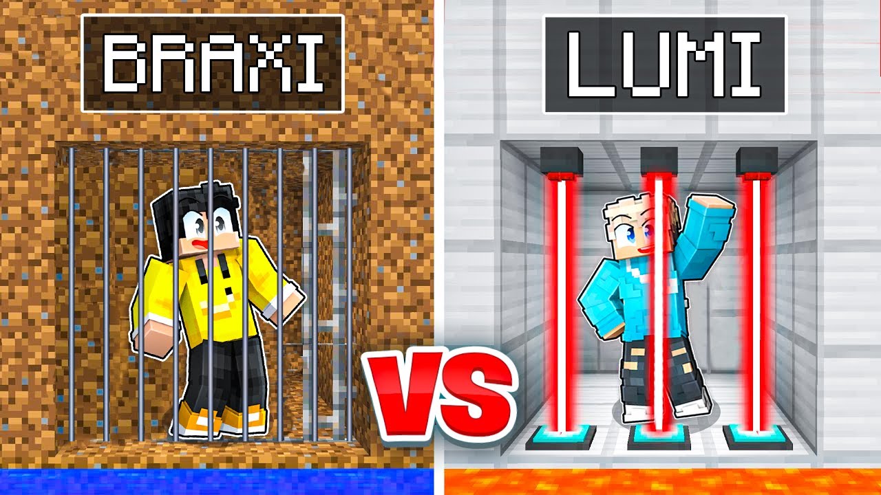 Ich CHEATE Heimlich in EINER GEFÄNGNIS BAU CHALLENGE in Minecraft!