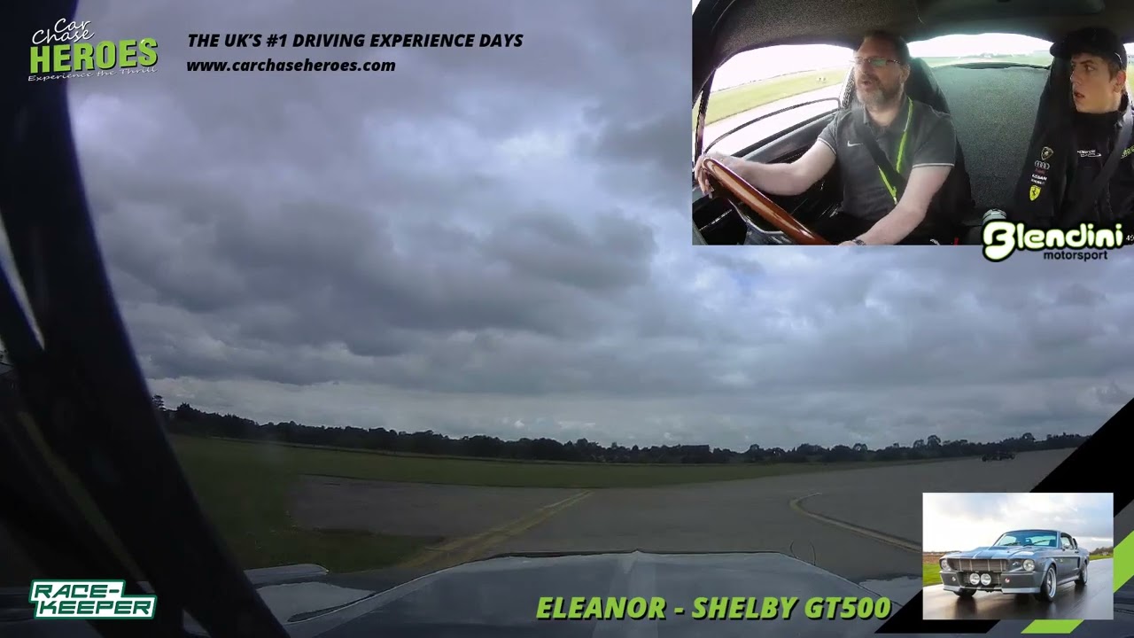 Mustang GT500 at Sywell Aerodrome
