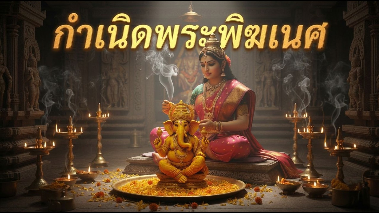 กำเนิดพระพิฆเนศ