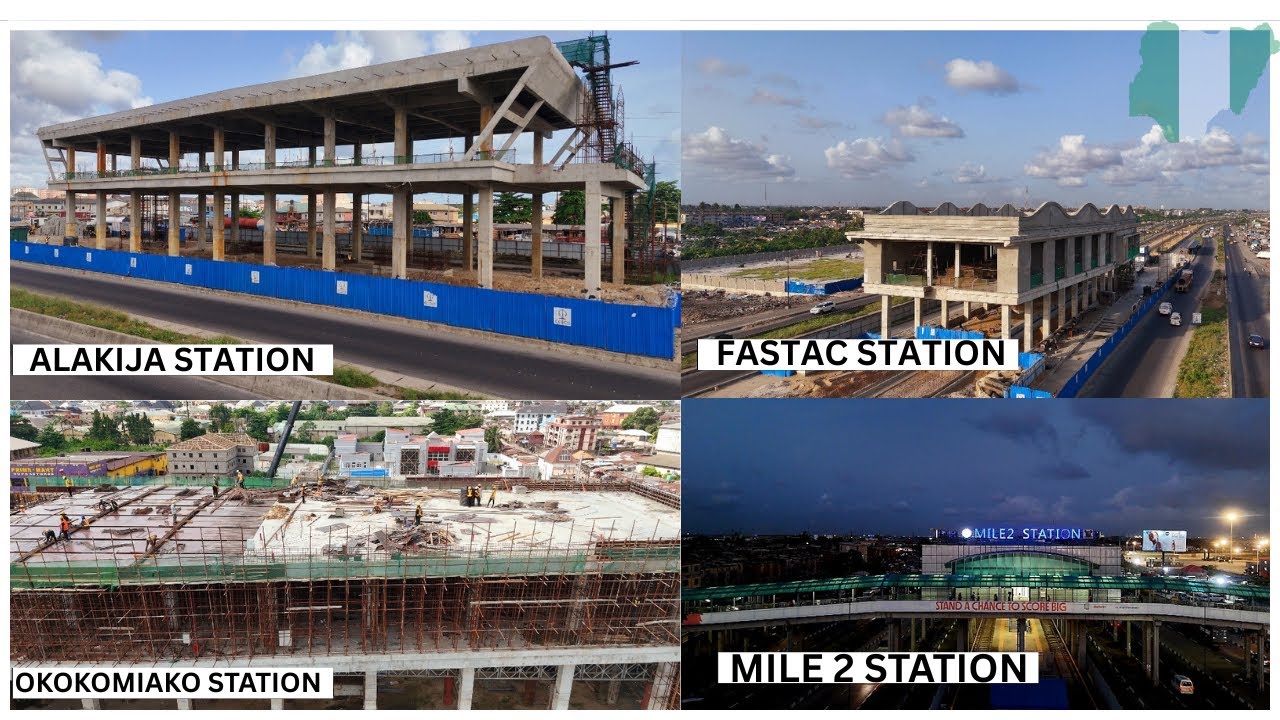 Construction Progress! LAGOS BlueLine Metro Rail | Phase 2 All Major Work