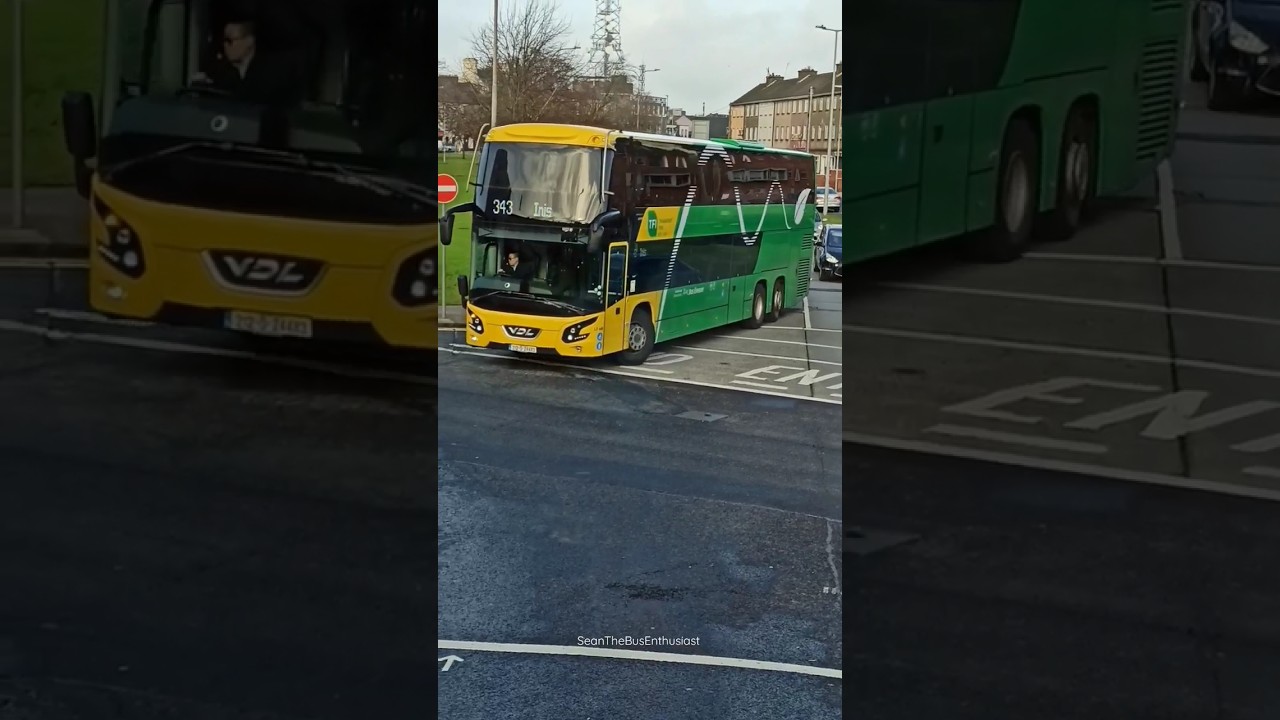 Bus &Eacute;ireann: Route 343 | VDL Futura LF440 | Hyde Road Post Office, Limerick City | 1/4/2023