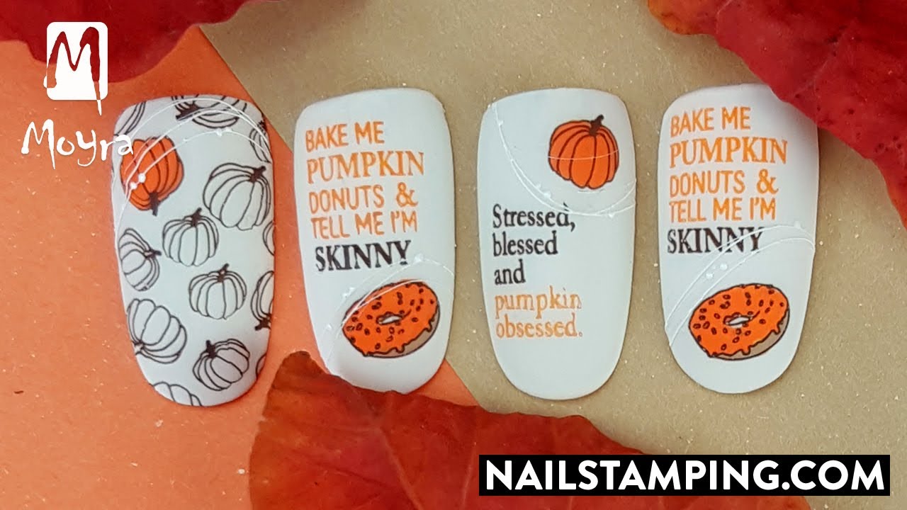 Creative stamping nail art with cheerful patterns (nailstamping.com)