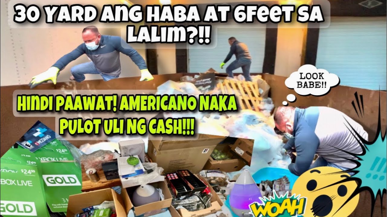 DUMPSTER DIVING |😱LUMUSONG SI MR! | NAKA KALAT SA AMERICA ANG PERA!! | HINDI ETO PANAGINIP!!