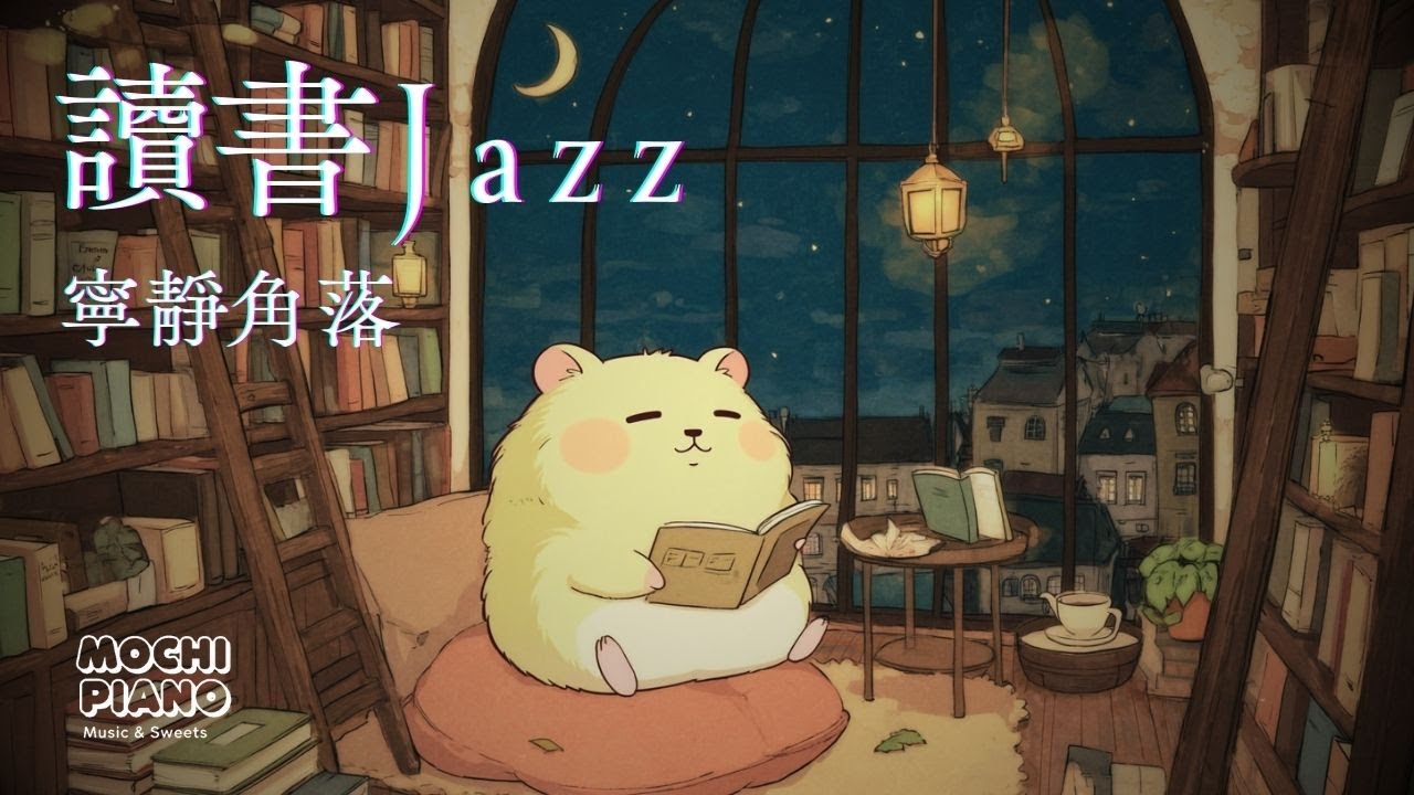 一個人也沒關係，Mochi陪你 📚 / 3hr Comfort Piano 🌙 Late Night Bookstore / Alone
