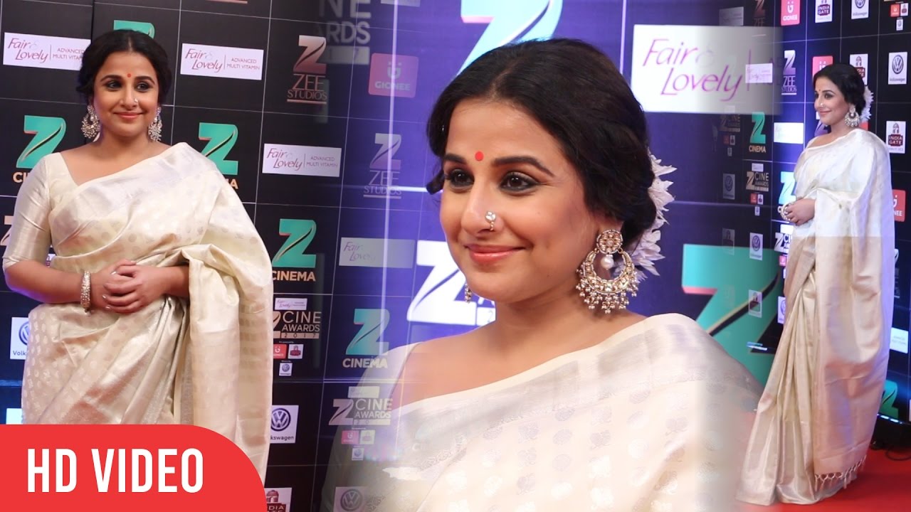 Vidya Balan At Zee Cine Awards 2017 | Viralbollywood