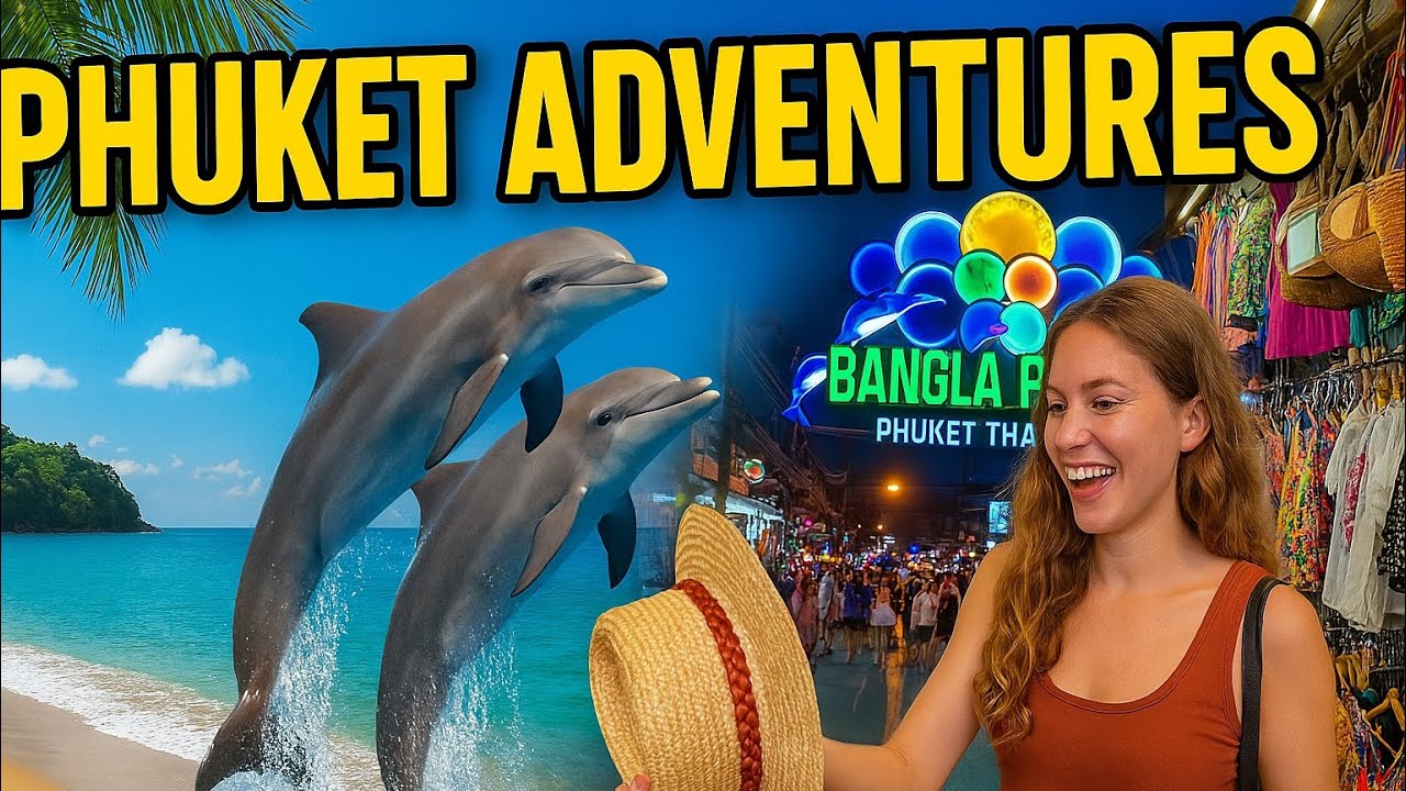 Phuket Adventures  | Beach, Dolphins, Shopping & Bangla Street!