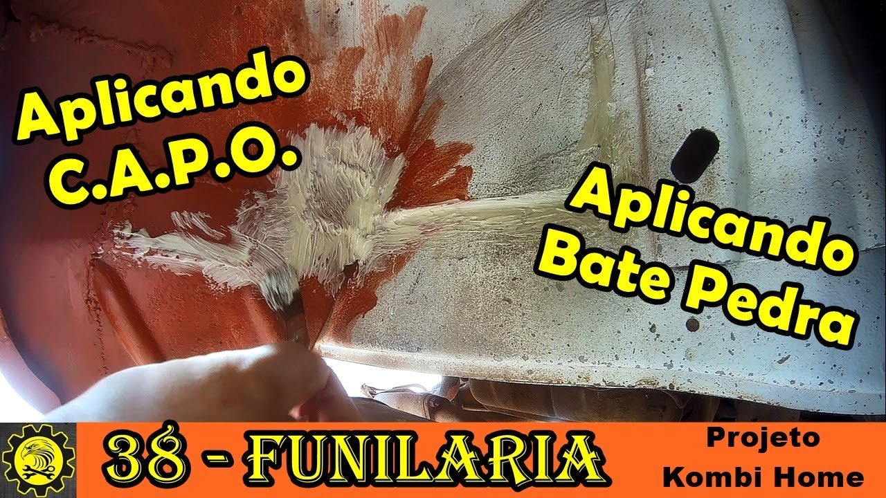 Funilaria 38 - Aplicando CAPO e Bate Pedra