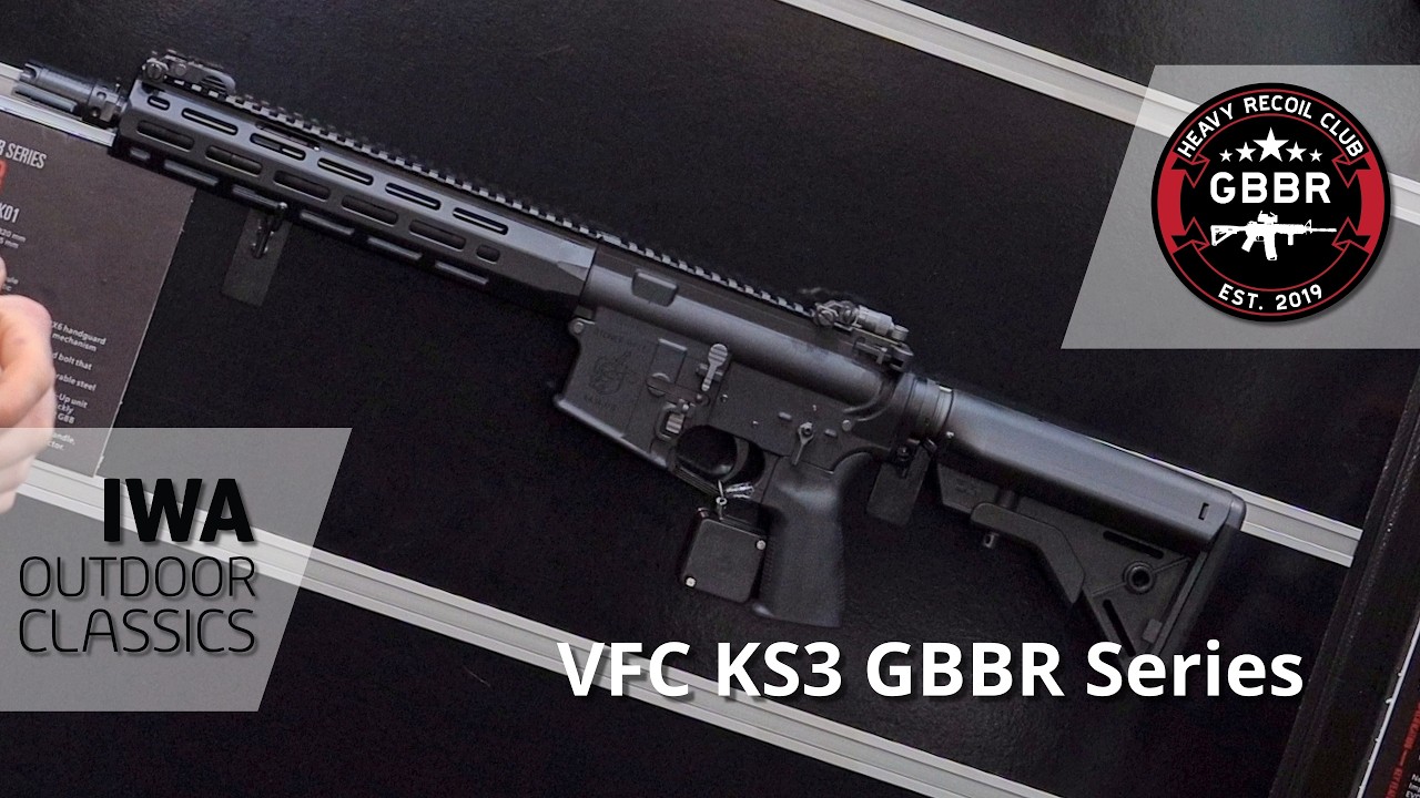 @VegaForceCompanyVFC KS-3 GBBR, Internally An Upgrade Over The Old | IWA 2026 | Heavy Recoil CLub