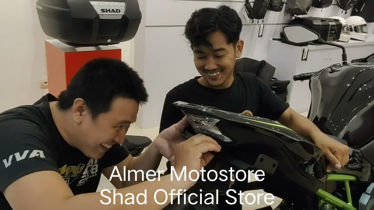 pemasangan Side Bags E48SR - Z900