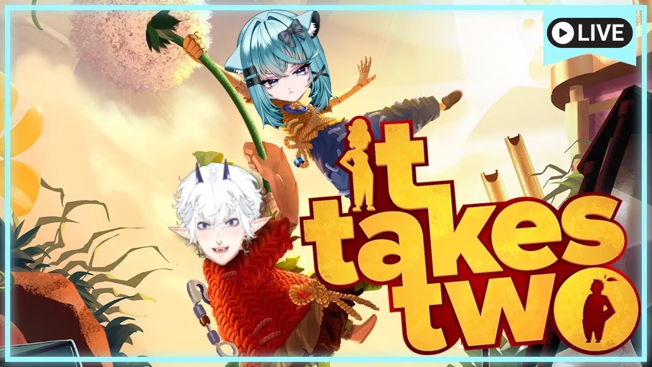🔴【It Takes Two】HOW MANY FIGHTS WILL WE GET INTO?? ♡ co-op with @DomoTCG