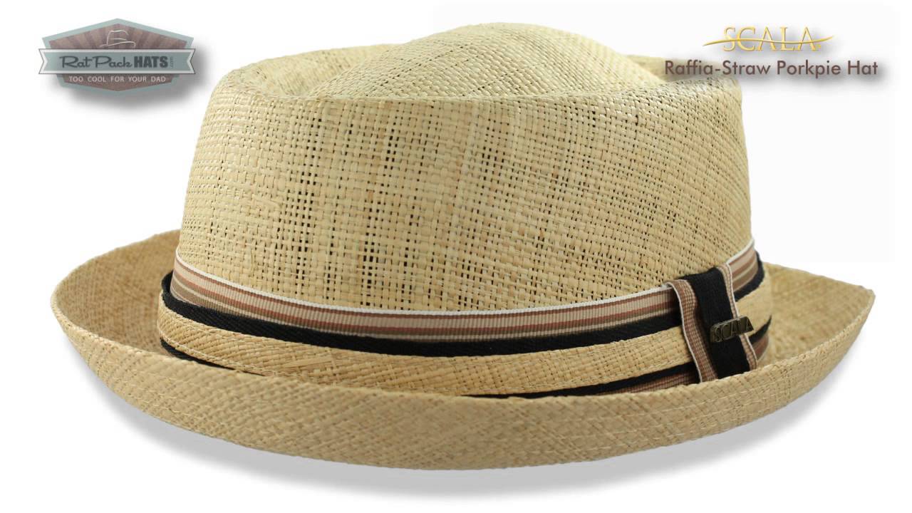 Pork Pie Hat Review, Scala Straw Fedora